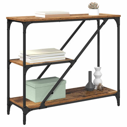 Tavolo consolle Legno vecchio 88,5 x 30 x 75 cm