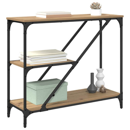Tavolo consolle Rovere artigianale 88,5 x 30 x 75 cm