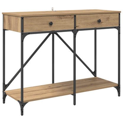 Tavolo consolle Rovere artigianale 100 x 39 x 78,5 cm