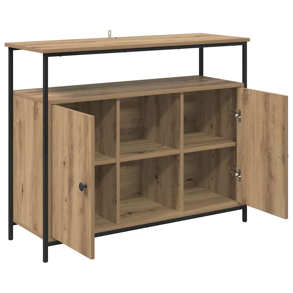 Credenza Rovere artigianale 100 x 35 x 80 cm Legno multistrato