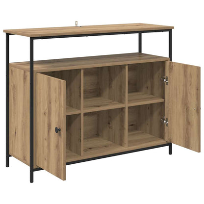 Credenza Rovere artigianale 100 x 35 x 80 cm Legno multistrato