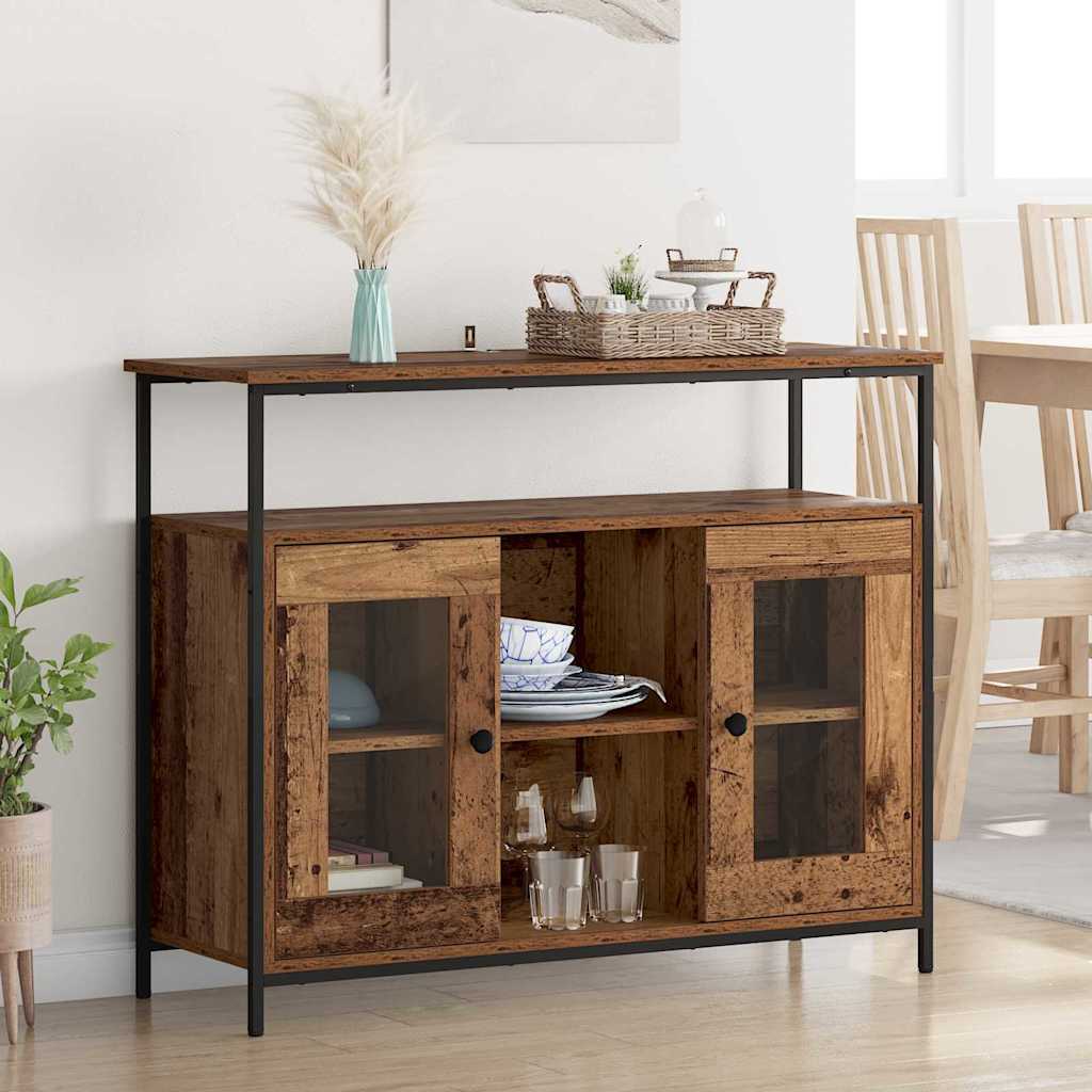 Credenza Legno vecchio 100 x 35 x 80 cm Legno multistrato