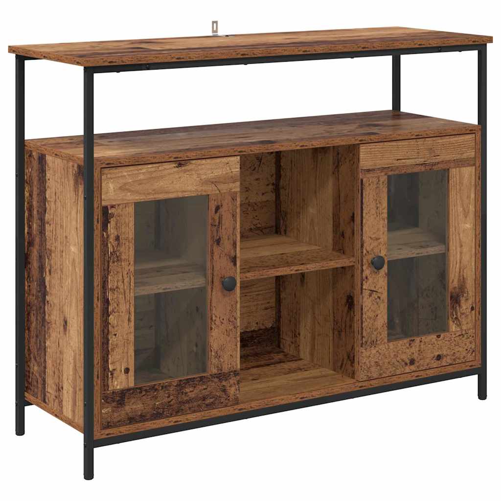 Credenza Legno vecchio 100 x 35 x 80 cm Legno multistrato