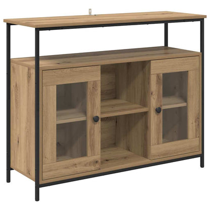Credenza Rovere artigianale 100 x 35 x 80 cm Legno multistrato