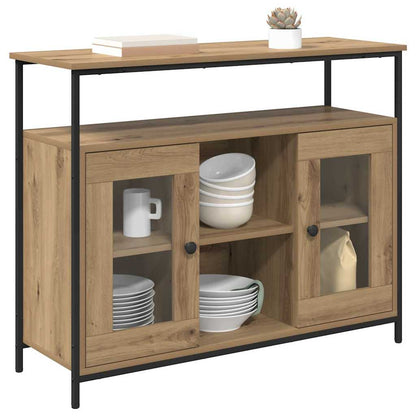 Credenza Rovere artigianale 100 x 35 x 80 cm Legno multistrato