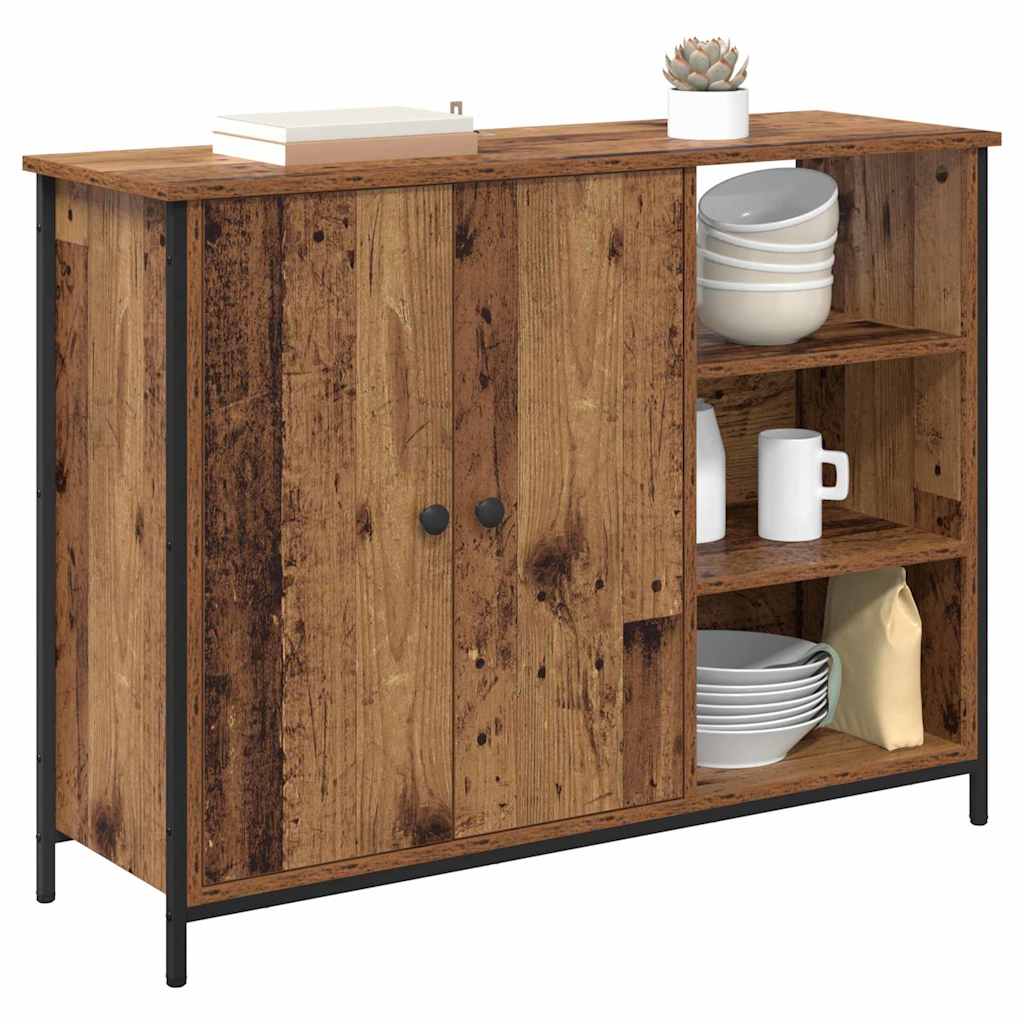 Credenza Legno vecchio 100 x 33 x 75 cm Legno multistrato