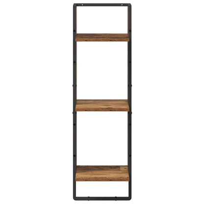 Scaffale da parete Legno vecchio 30 x 25 x 100 cm