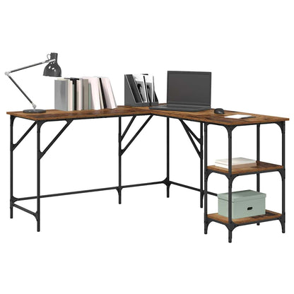 Scrivania Legno vecchio 139 x 139 x 75 cm Legno multistrato