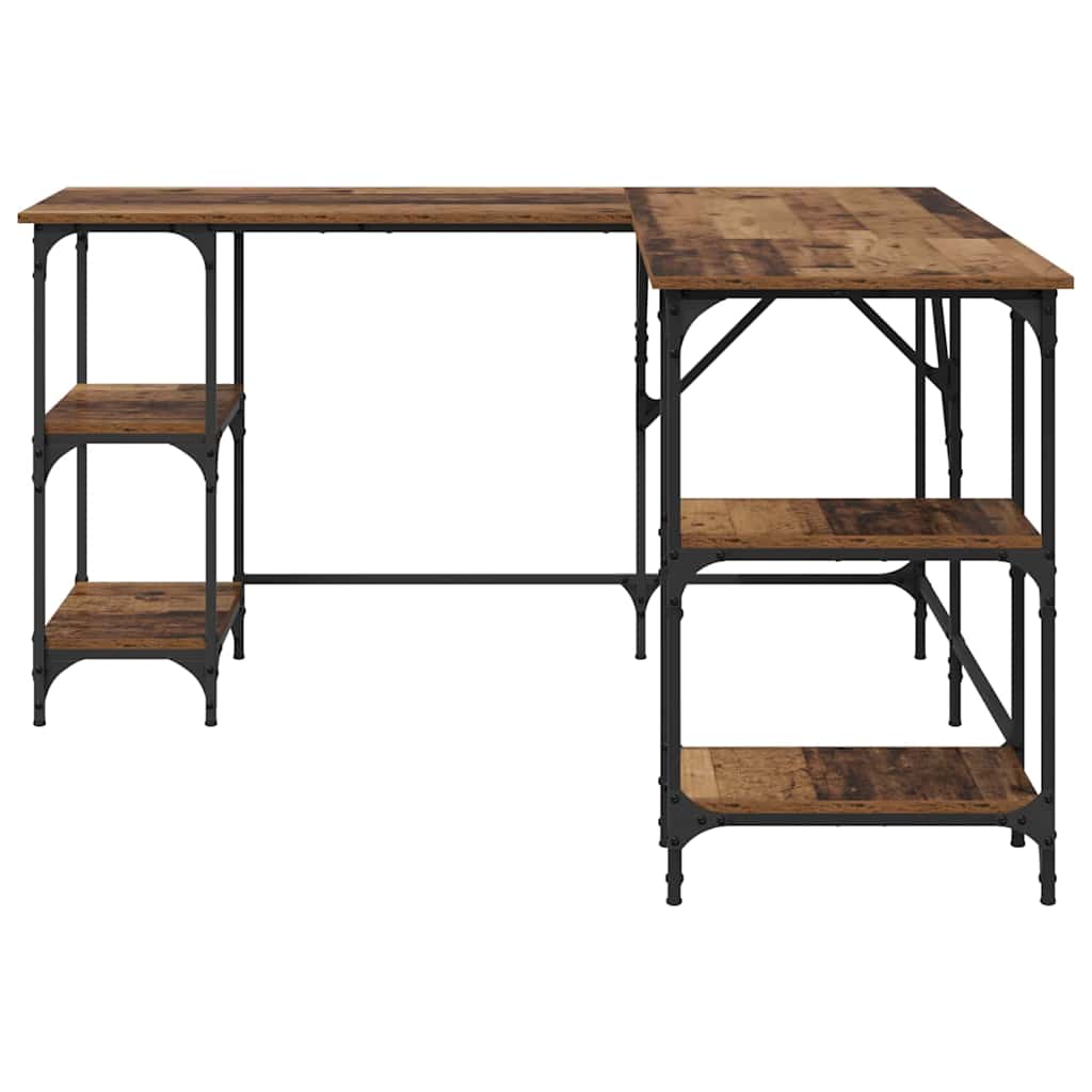 Scrivania Legno vecchio 139 x 139 x 75 cm Legno multistrato