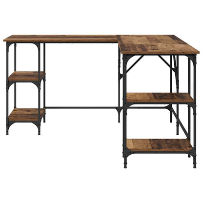 Scrivania Legno vecchio 139 x 139 x 75 cm Legno multistrato