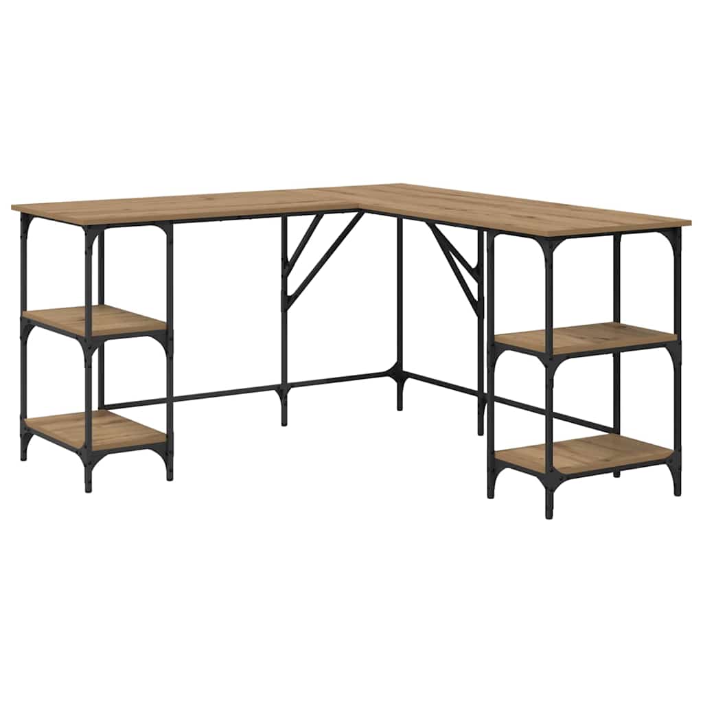 Scrivania Rovere artigianale 139 x 139 x 75 cm