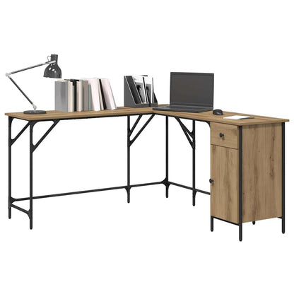 Scrivania Rovere artigianale 141 x 141 x 75 cm