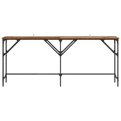 Tavolo consolle Legno vecchio 180 x 30 x 75 cm
