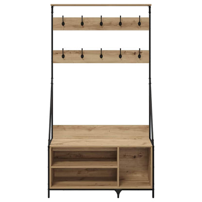 Stendibiancheria Rovere artigianale 100 x 41 x 184 cm