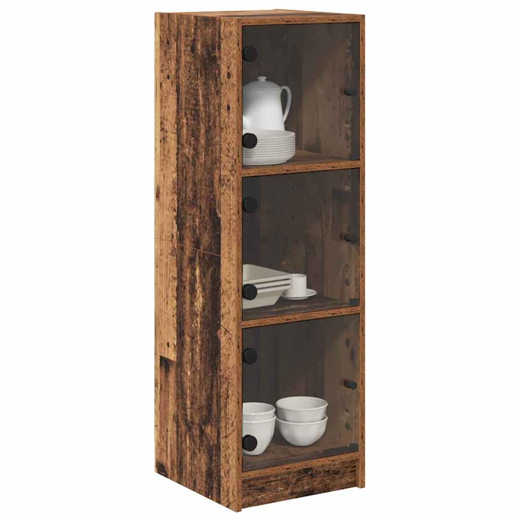 Credenza Legno vecchio 35 x 37 x 109 cm Legno multistrato