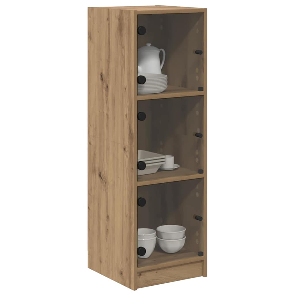 Credenza Rovere artigianale 35 x 37 x 109 cm Legno multistrato