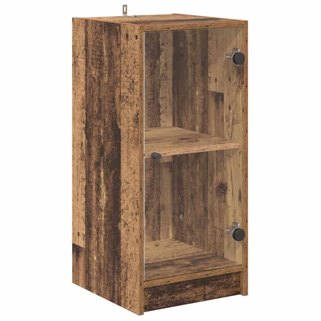 Credenza Legno vecchio 35 x 37 x 76 cm Legno multistrato