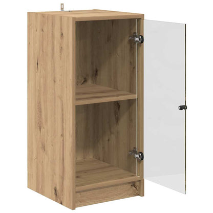 Credenza rovere artigianale 35 x 37 x 76 cm Legno multistrato