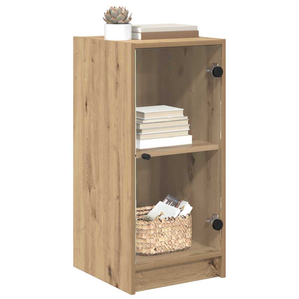 Credenza rovere artigianale 35 x 37 x 76 cm Legno multistrato
