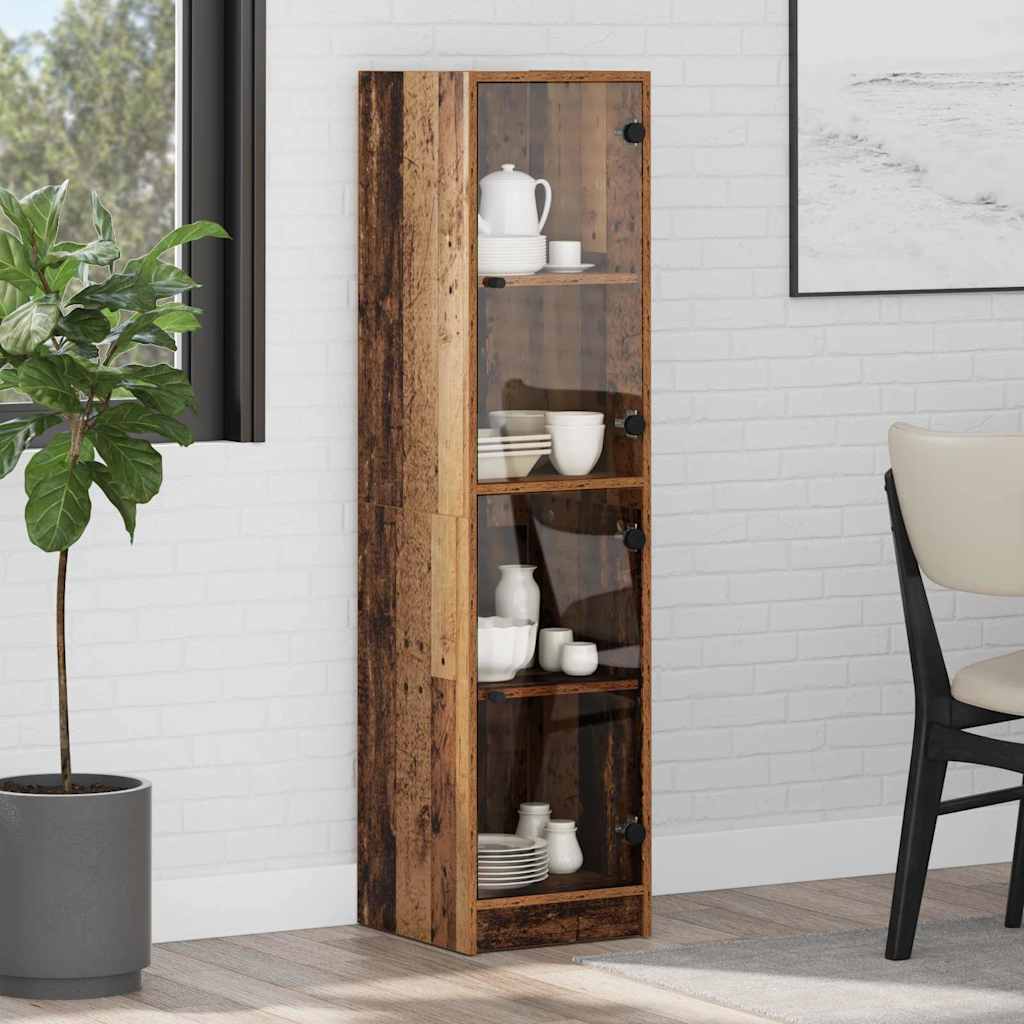 Credenza Legno vecchio 35 x 37 x 142 cm Legno multistrato