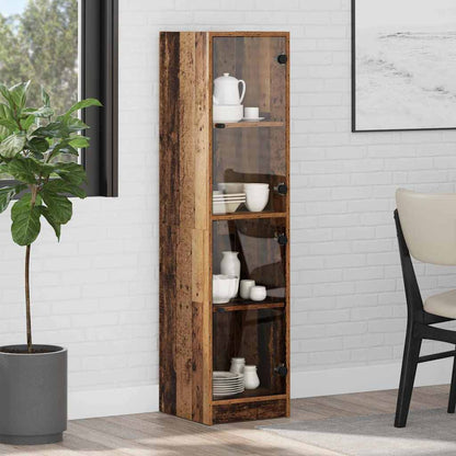 Credenza Legno vecchio 35 x 37 x 142 cm Legno multistrato