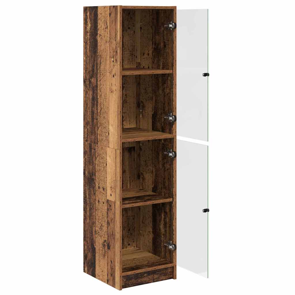 Credenza Legno vecchio 35 x 37 x 142 cm Legno multistrato