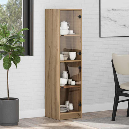 Credenza Rovere artigianale 35 x 37 x 142 cm Legno multistrato