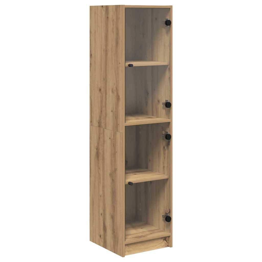 Credenza Rovere artigianale 35 x 37 x 142 cm Legno multistrato