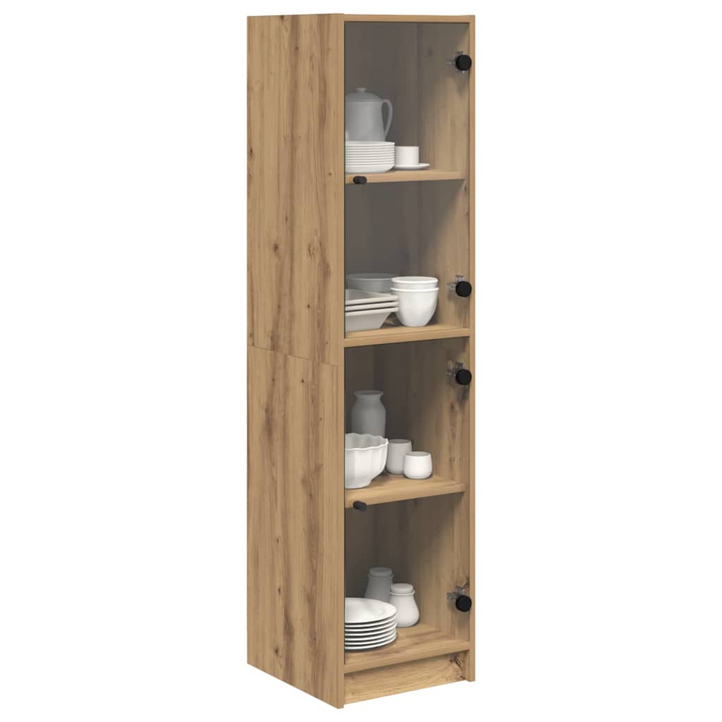 Credenza Rovere artigianale 35 x 37 x 142 cm Legno multistrato