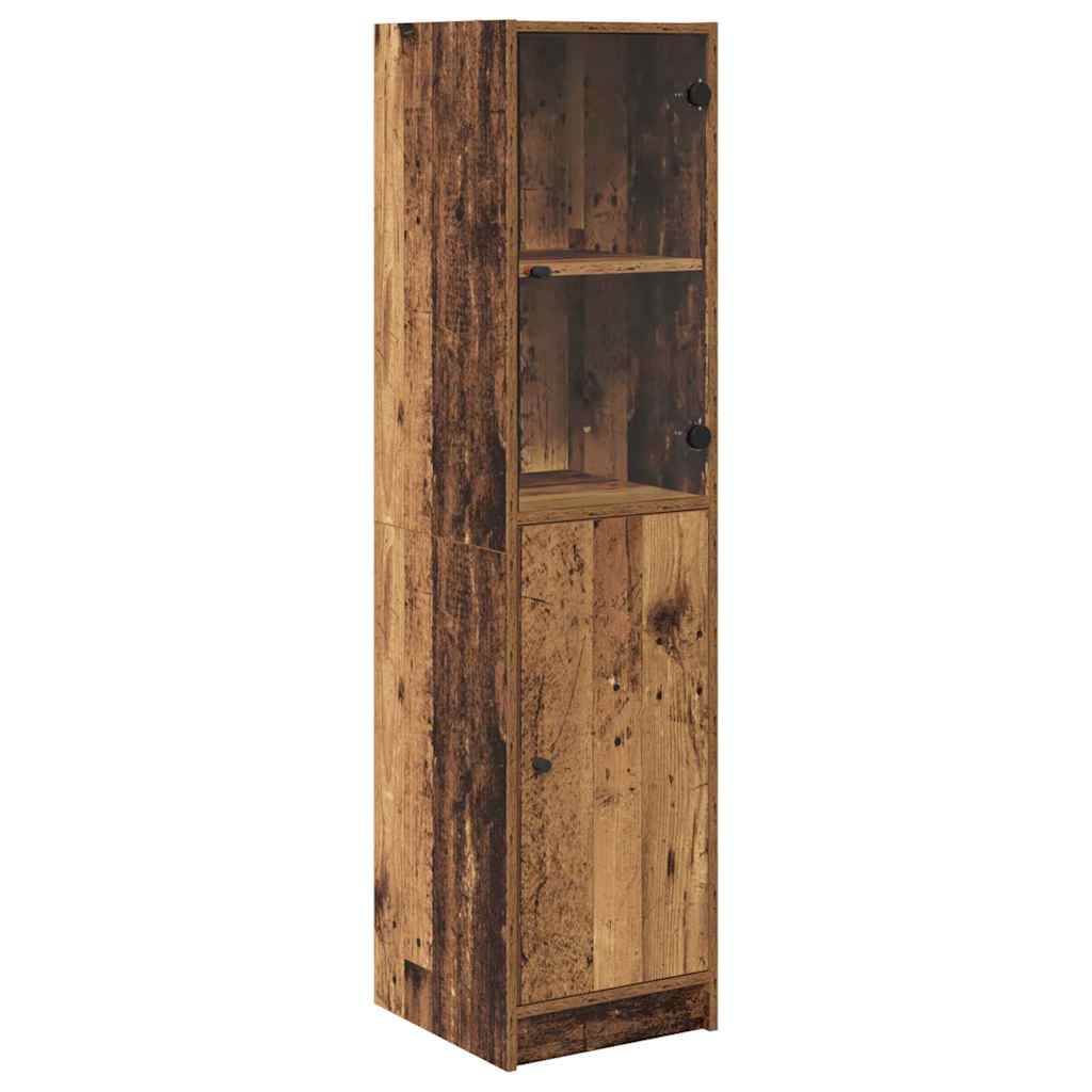 Credenza Legno vecchio 35 x 37 x 142 cm Legno multistrato