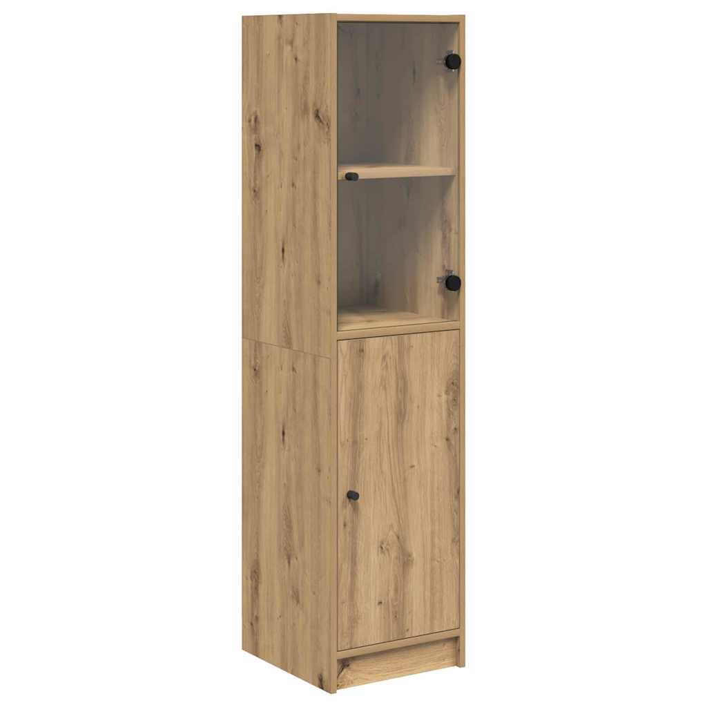 Credenza Rovere artigianale 35 x 37 x 142 cm Legno multistrato