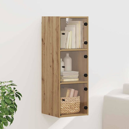 Armadietto a muro Rovere artigianale 35 x 37 x 102 cm