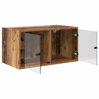 Armadi da Parete 2 pcs Legno vecchio 68 x 37 x 35 cm