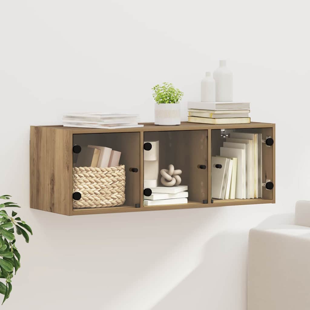Armadietto a muro Rovere artigianale 102 x 37 x 35 cm