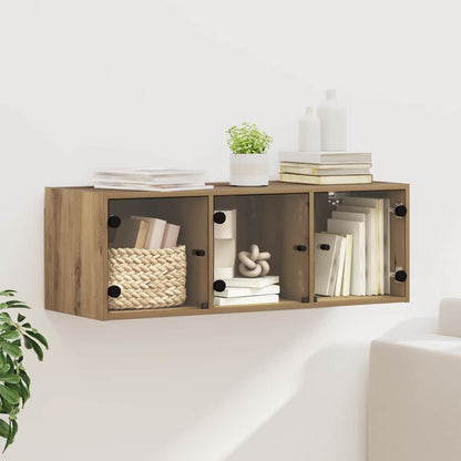 Armadietto a muro Rovere artigianale 102 x 37 x 35 cm