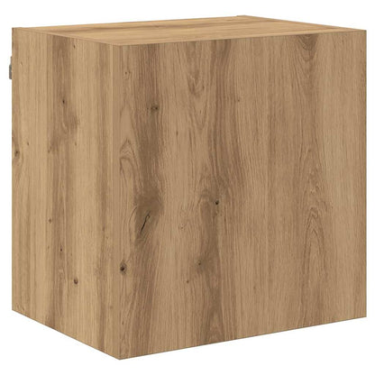 Mobile TV da parete Rovere artigianale 40,5x30x40cm