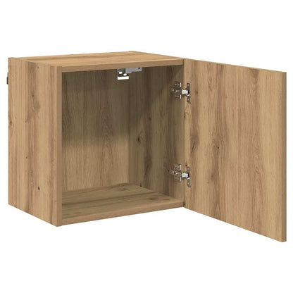 Mobile TV da parete Rovere artigianale 40,5x30x40cm