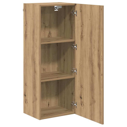 Mobile TV da parete Rovere artigianale 40,5 x 30 x 102 cm