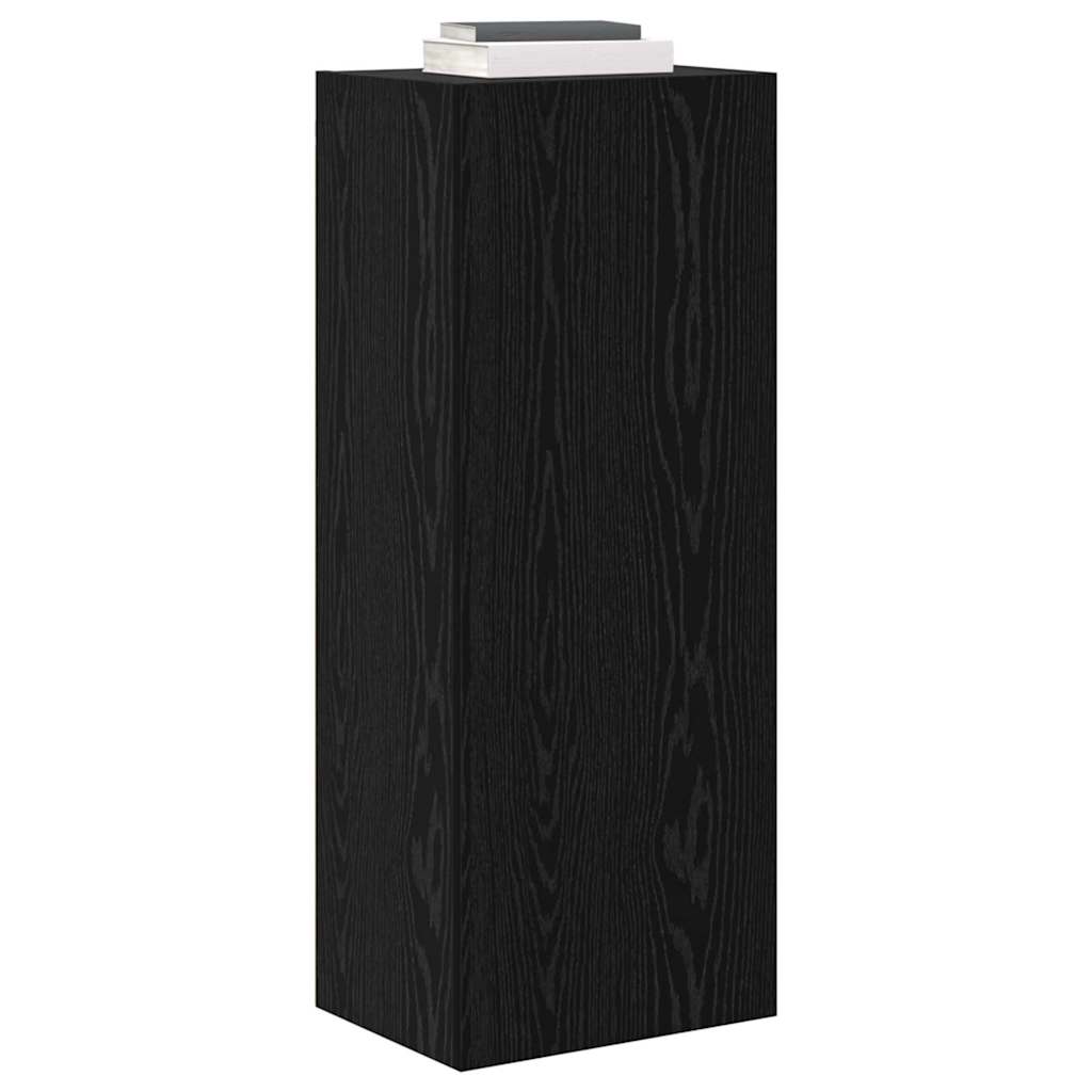 Mobile TV da parete Rovere Nero 40,5 x 30 x 102 cm