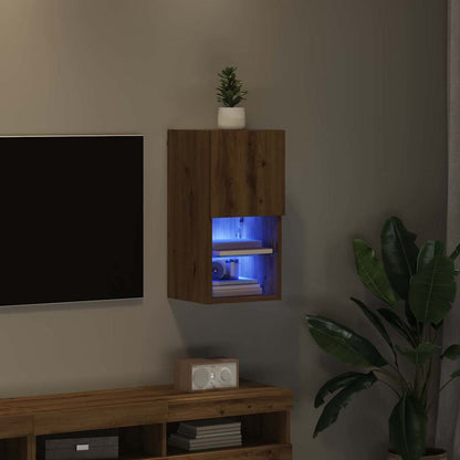 Mobile TV da Parete Rovere artigianale 30,5 x 30 x 60 cm