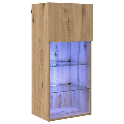Mobile TV da Parete Rovere artigianale 40,5 x 30 x 90 cm