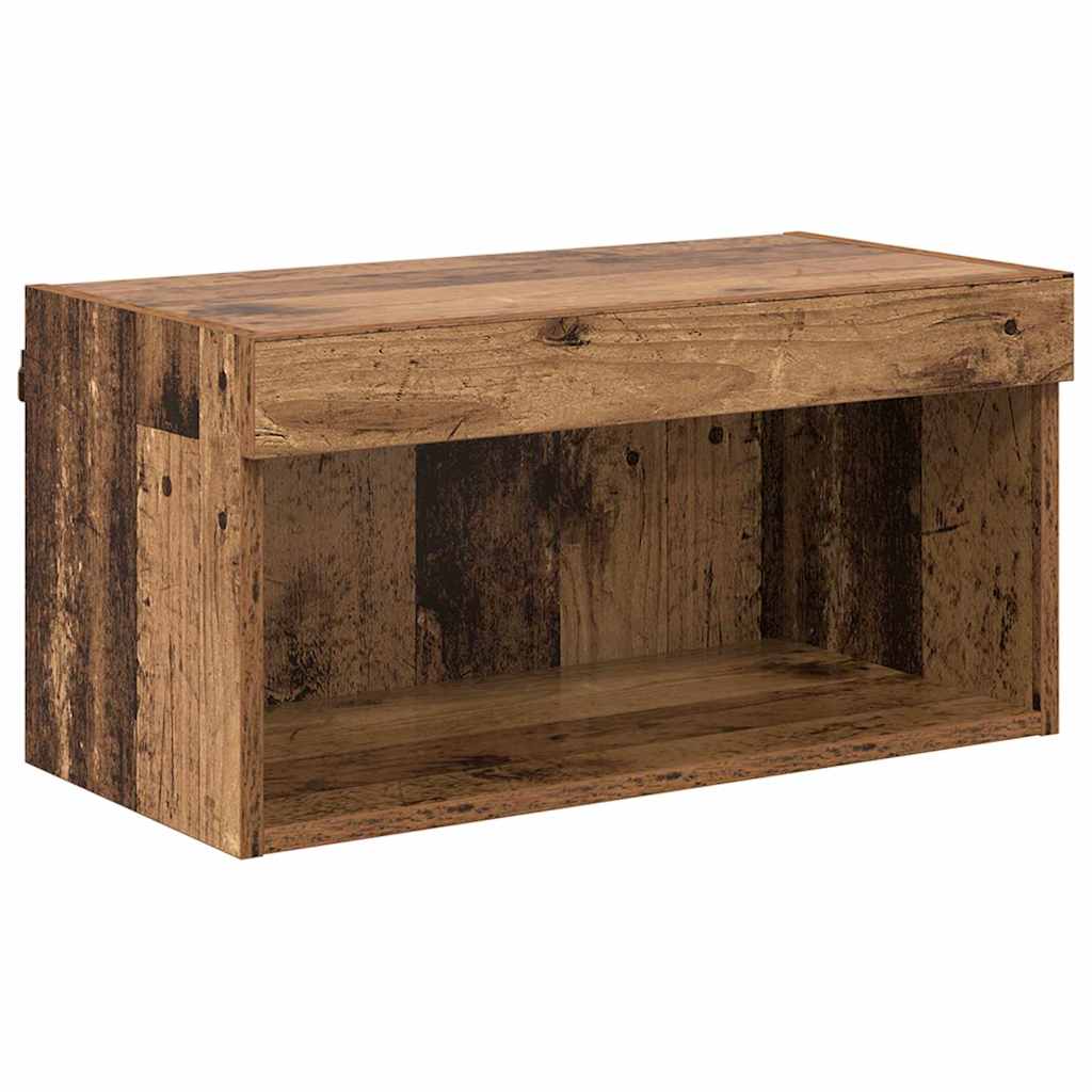Set mobile TV con led Legno vecchio Legno multistrato