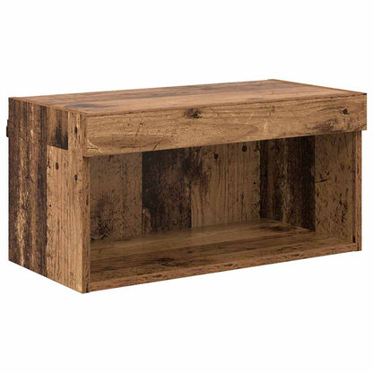 Set mobile TV con led Legno vecchio Legno multistrato