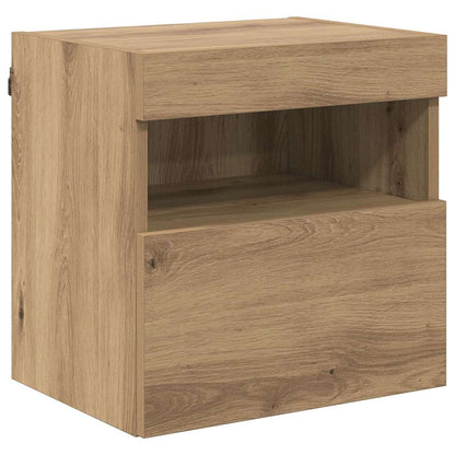 Mobile TV da parete Rovere artigianale 40 x 30 x 40 cm