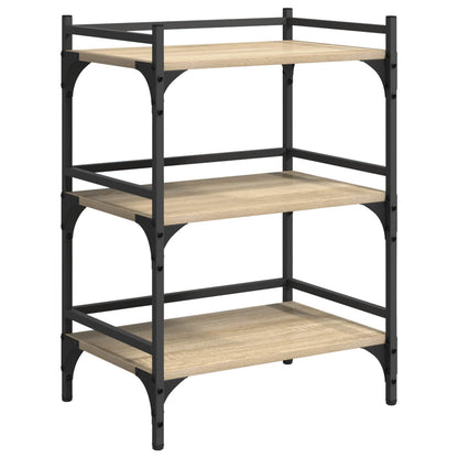 Carrello da Cucina Rovere Sonoma 50 x 35 x 75,5 cm