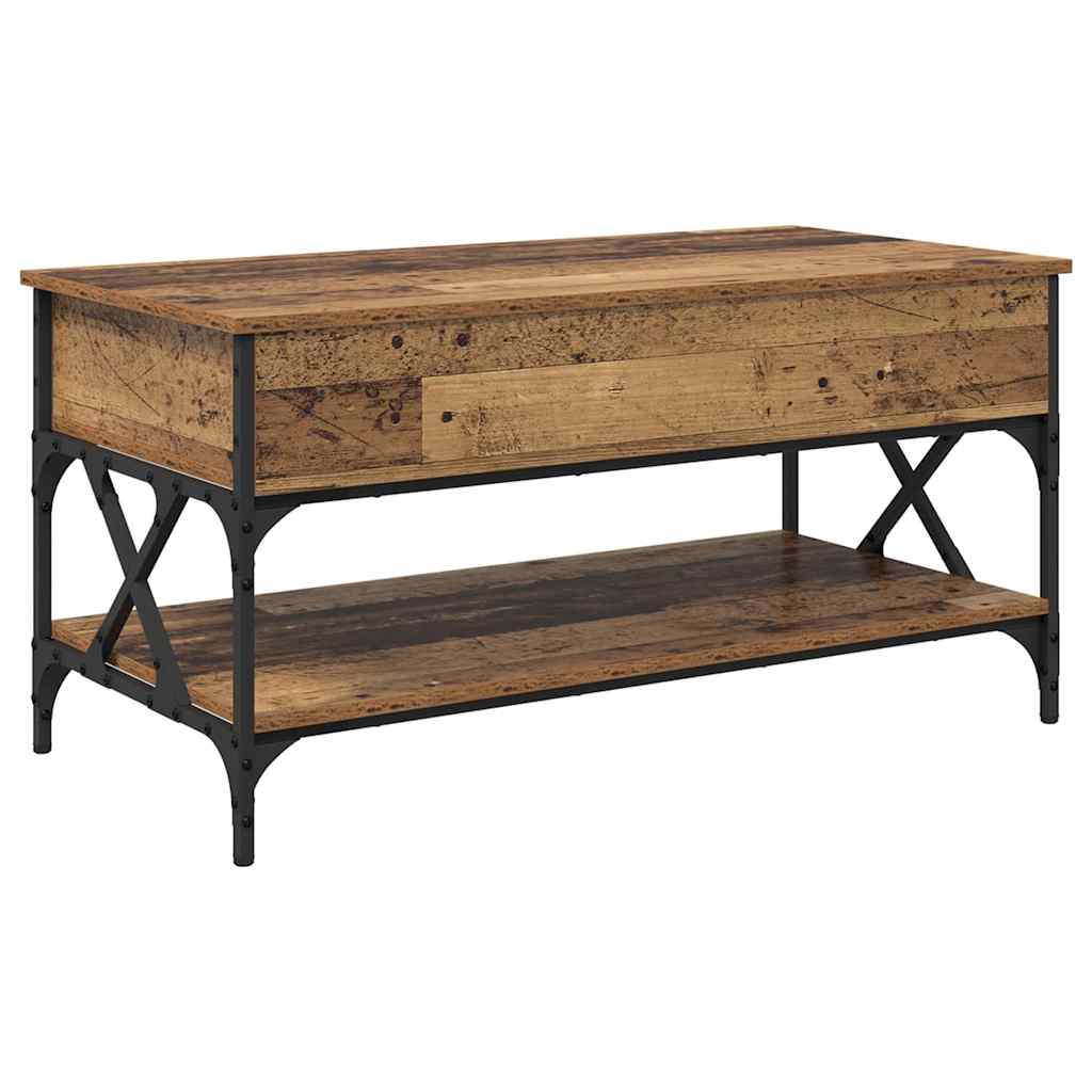 Tavolino da salotto Legno vecchio 100 x 50 x 50 cm