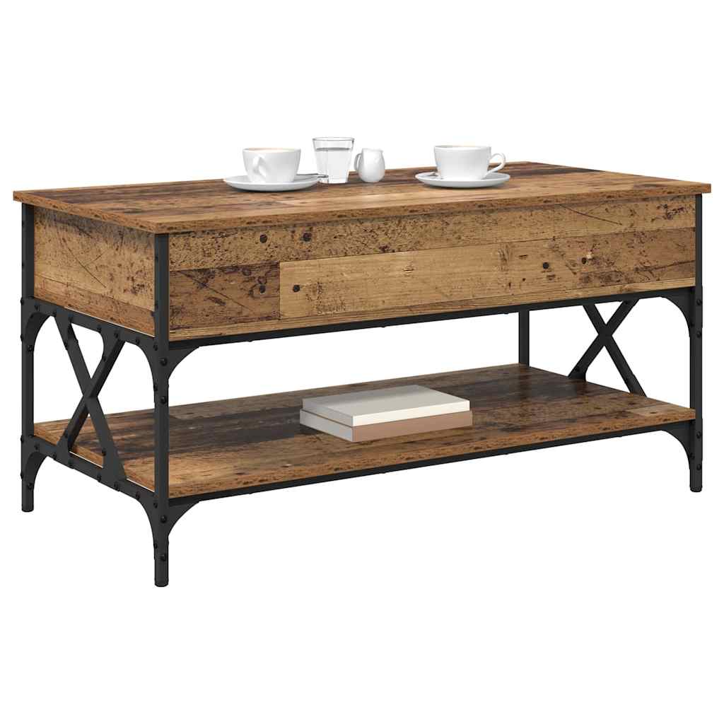 Tavolino da salotto Legno vecchio 100 x 50 x 50 cm