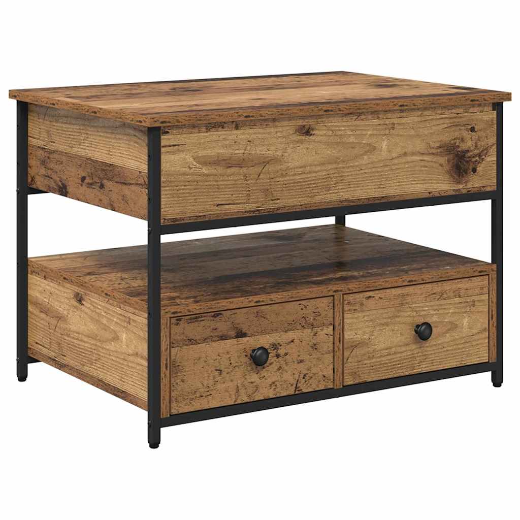 Tavolino da salotto Legno vecchio 70 x 50 x 54.5 cm