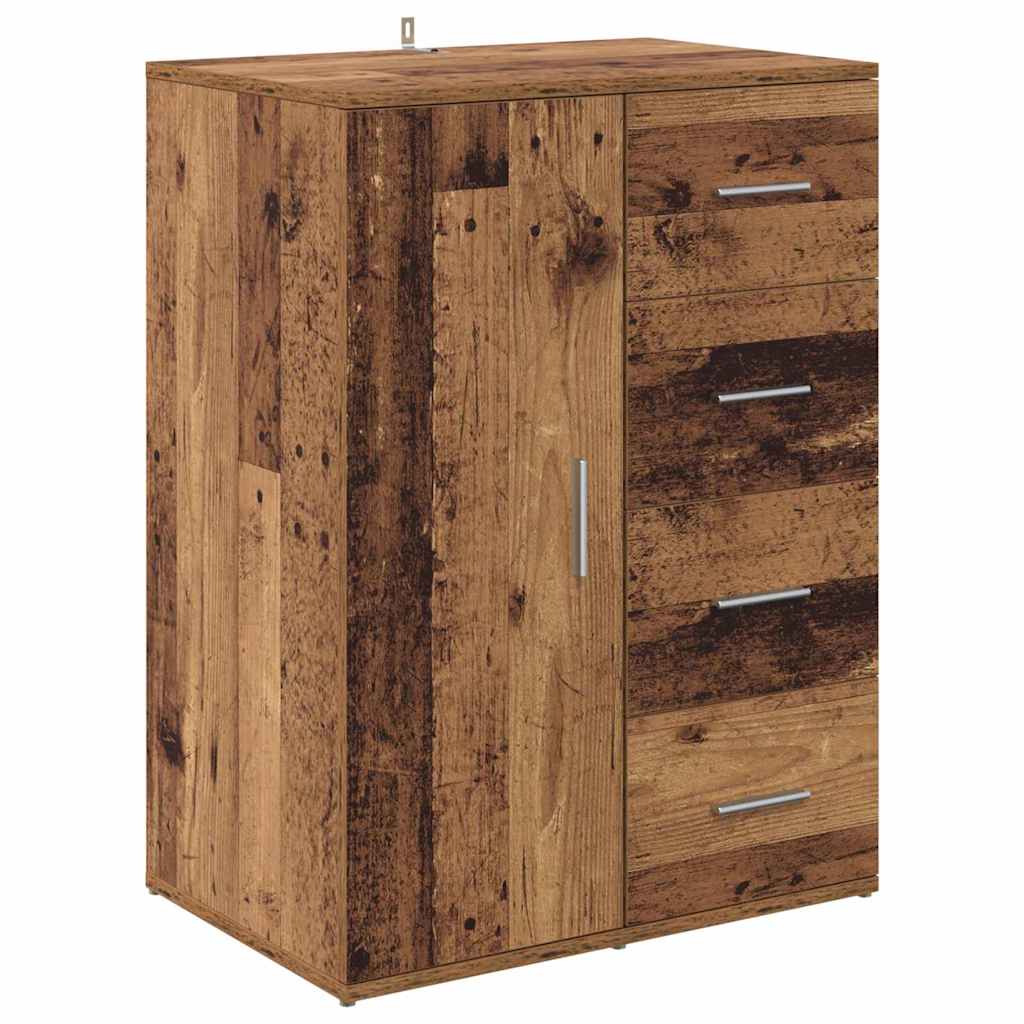 Credenza Legno vecchio 59 x 39 x 80 cm Legno multistrato