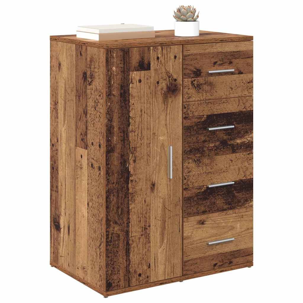 Credenza Legno vecchio 59 x 39 x 80 cm Legno multistrato